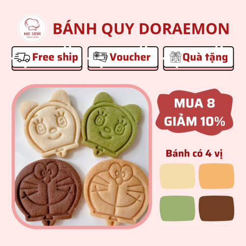 [Combo 2 bánh] Bánh quy Doraemon Doraemi